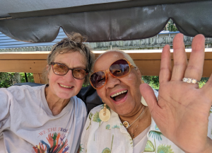 Dorothea Braemer and Constance Eve